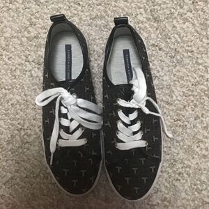 Tommy Hilfiger Lumidee Sneakers Black & Gold Size 9
